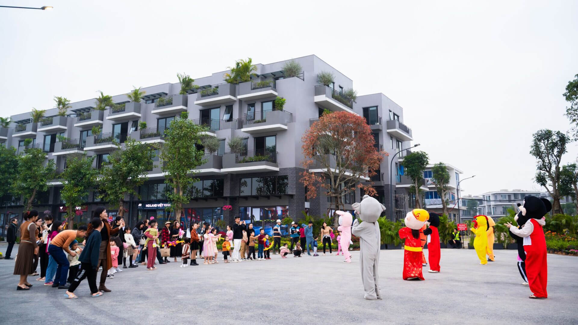 Tuyến phố Hùng Vương chứng minh sức sống kinh doanh tại Eco Central Park