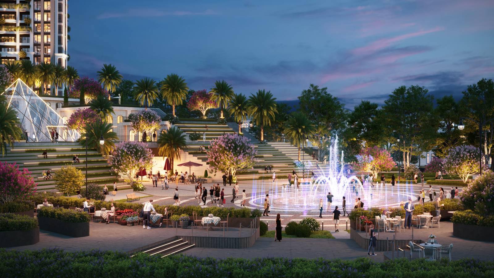 3 quảng trường tại Eco Central Park – thỏi nam châm hút khách du lịch, lực đẩy cho giá trị bất động sản tại dự án